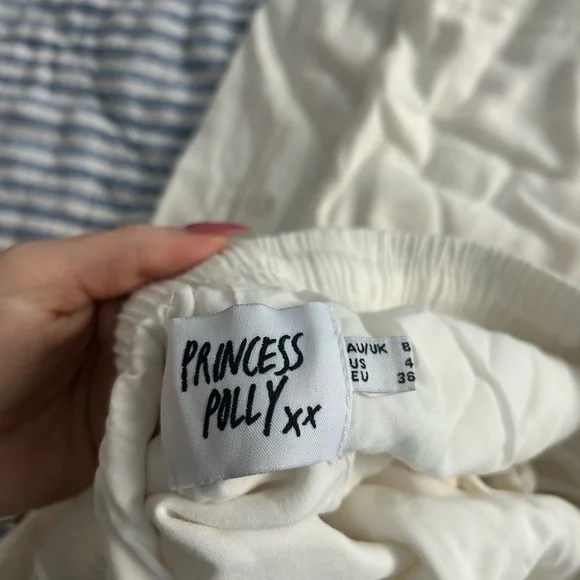 LOUIS LINEN BLEND PANTS OFF WHITE - Picture 3 of 4